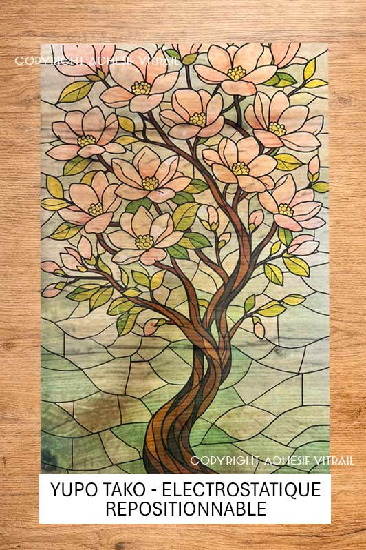 Adhesif Vitrail ARBRE 11