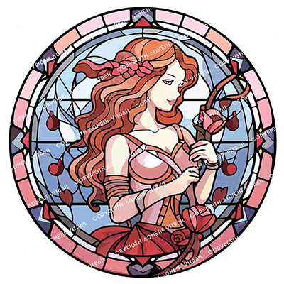 Adhesif Vitrail PERSONNAGE 10