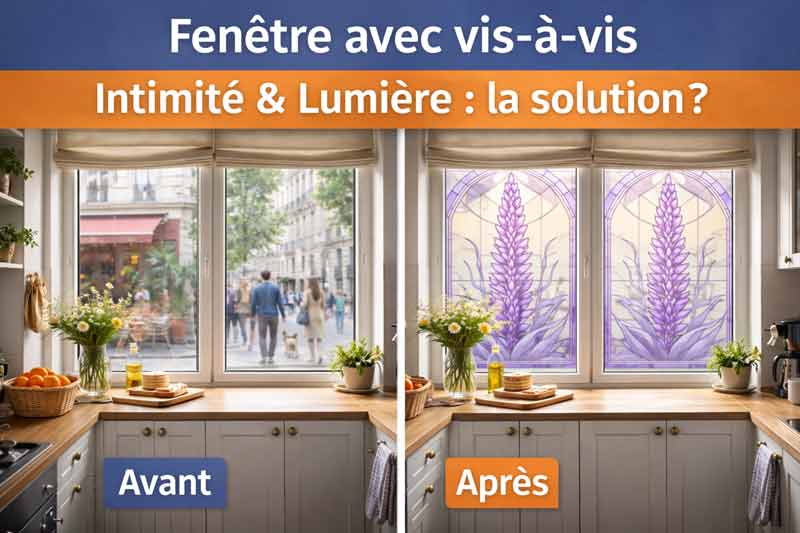 Fenetre avec vis-à-vis : quelle solution pour preserver l’intimite sans perdre la lumiere ?