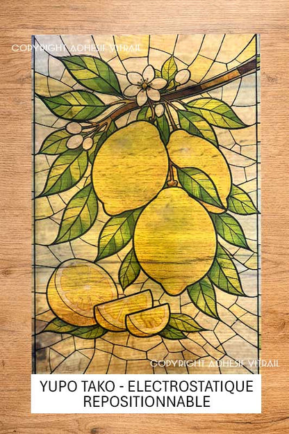 Adhésif vitrail CUISINE 1