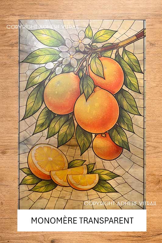 Adhésif vitrail CUISINE 2